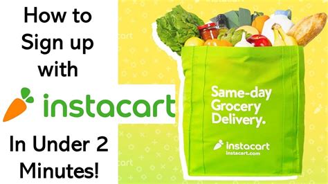 com w/ <strong>Coupon Code</strong>: S67EB9F1A5. . Instacart sign up promo code